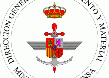 Logo dirección general de armamento y material ministerio de defensa